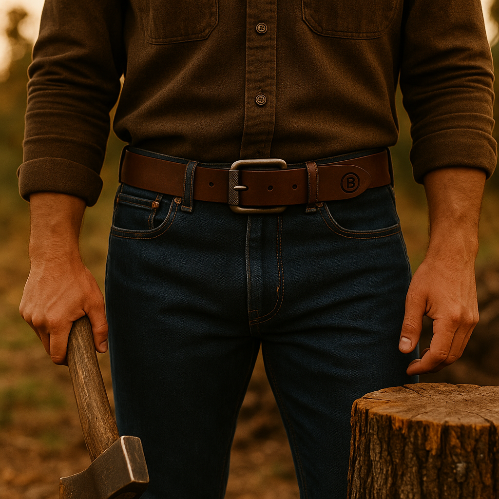 The Timberline - Men’s Full Grain Leather Belt