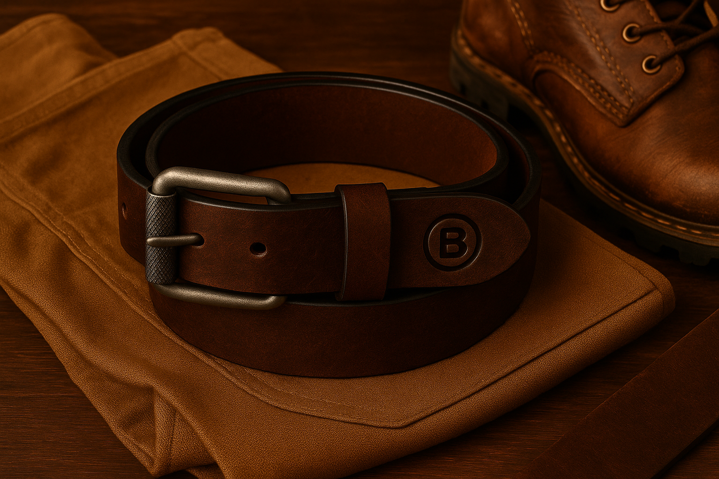 The Timberline - Men’s Full Grain Leather Belt
