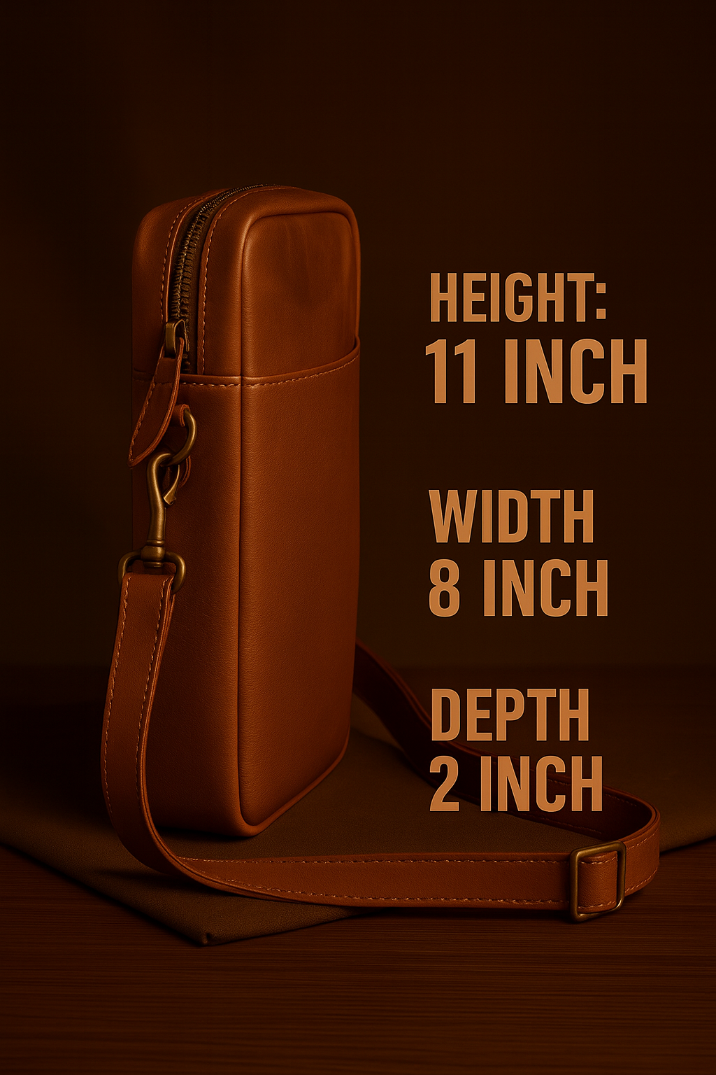 The YYZ Satchel – Unisex Leather Travel Satchel