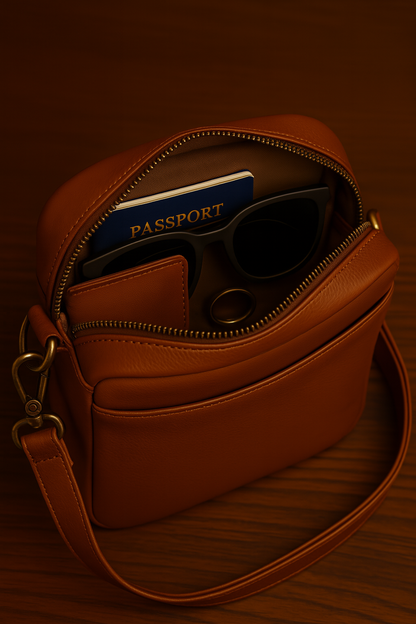 The YYZ Satchel – Unisex Leather Travel Satchel