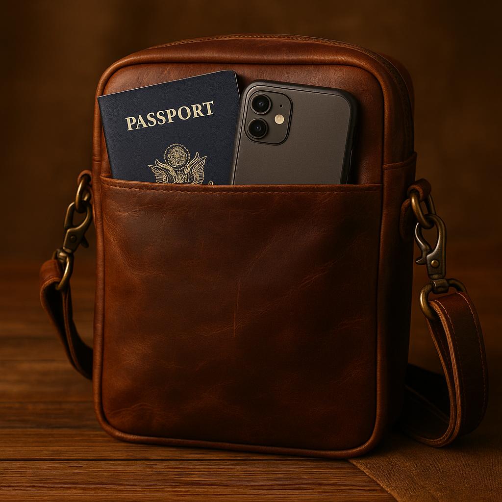 The YYZ Satchel – Unisex Leather Travel Satchel