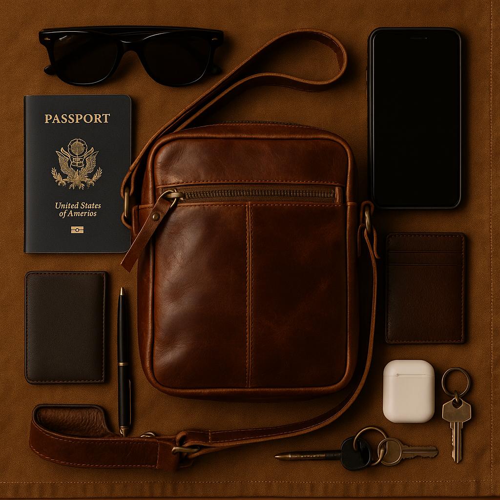 The YYZ Satchel – Unisex Leather Travel Satchel