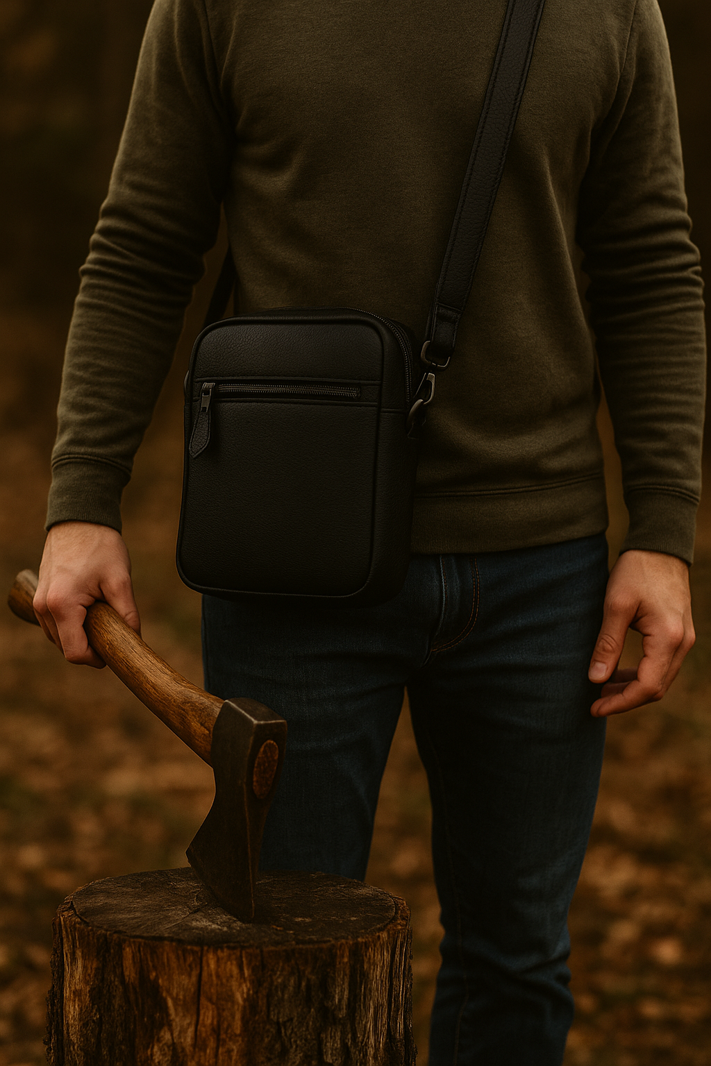 The YYZ Satchel – Unisex Leather Travel Satchel