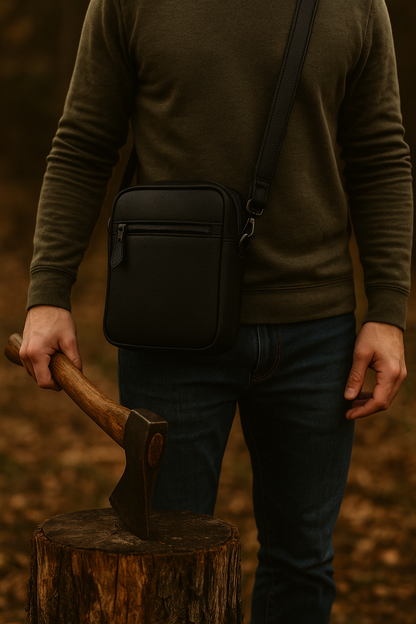 The YYZ Satchel – Unisex Leather Travel Satchel