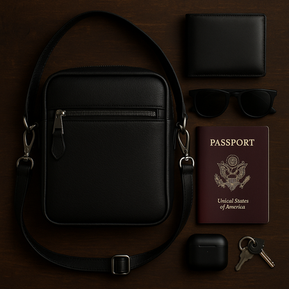 The YYZ Satchel – Unisex Leather Travel Satchel