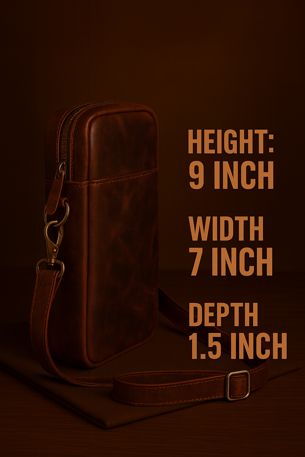 The YYZ Satchel – Unisex Leather Travel Satchel