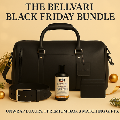 The Weekender - Full-Grain Leather Duffel Bag