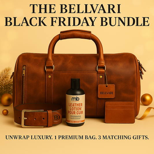 The Weekender - Full-Grain Leather Duffel Bag