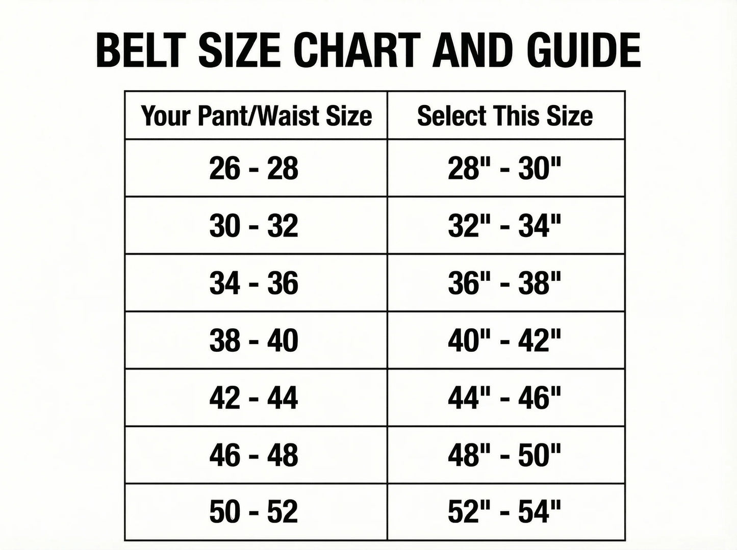 The Forge - Men’s Full Grain Leather Belt