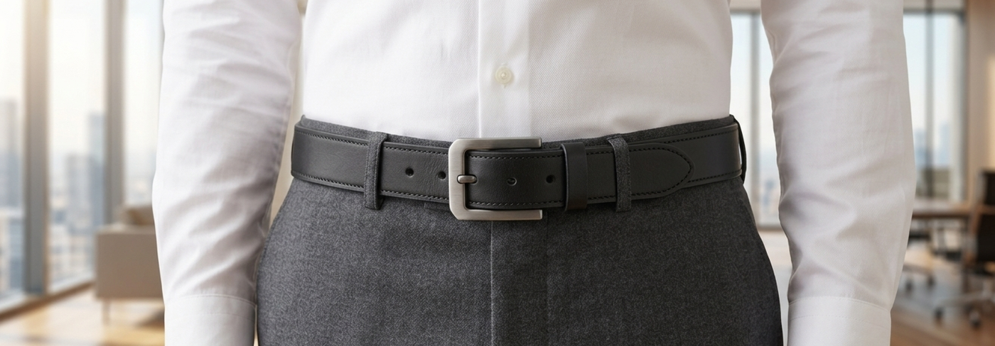 The Draftsman - Men’s Full-Grain Leather Belt