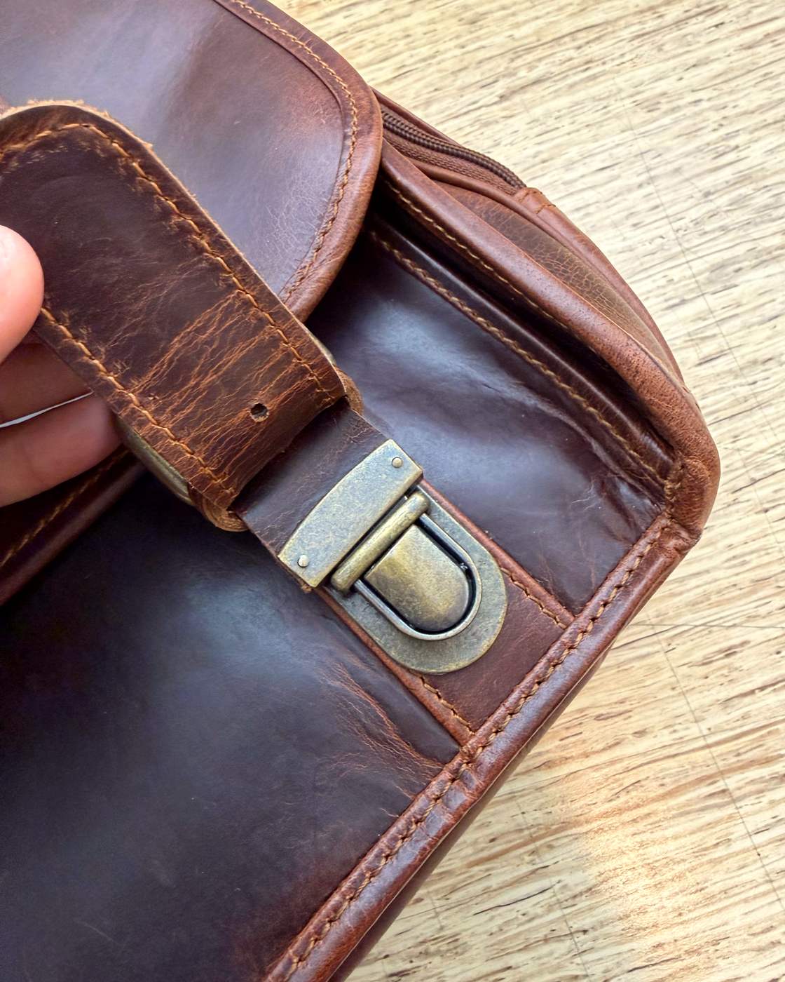 Real close-up photo of The Messenger hardware